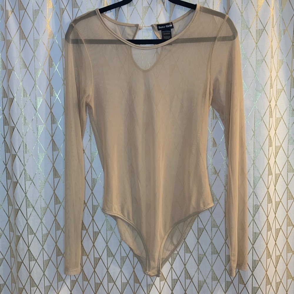 SOHO Girls sheer bodysuit